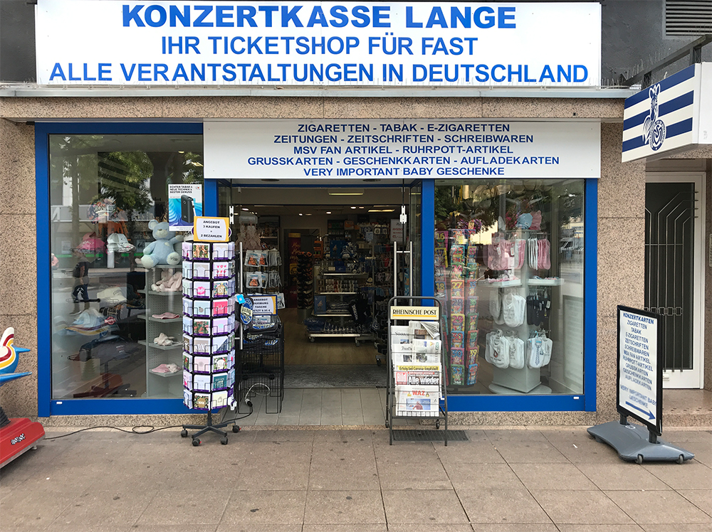Außenansicht - Konzertkasse Lange GmbH in 47051 Duisburg